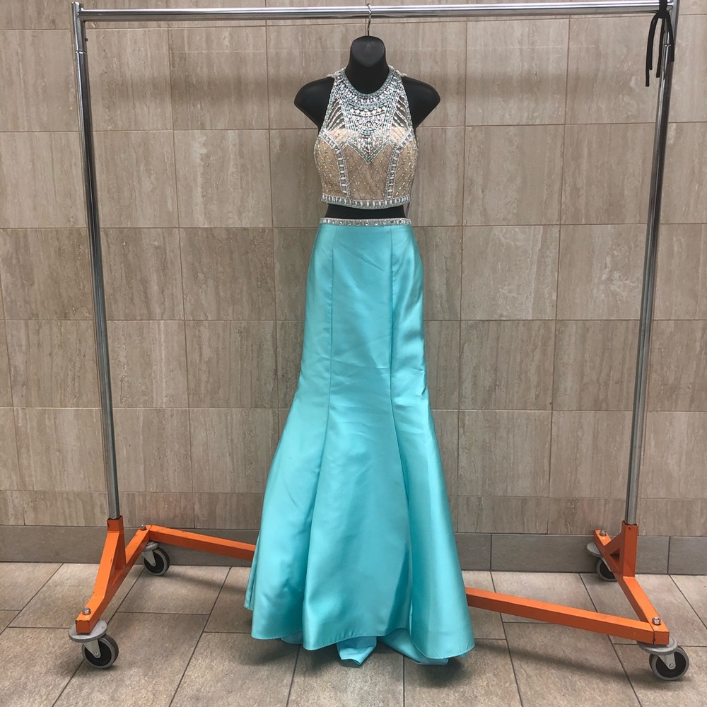 Rachel Allan Two-Piece Dress Style E1015